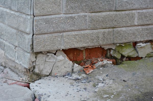 Foundation Settlement Repair in Elk River